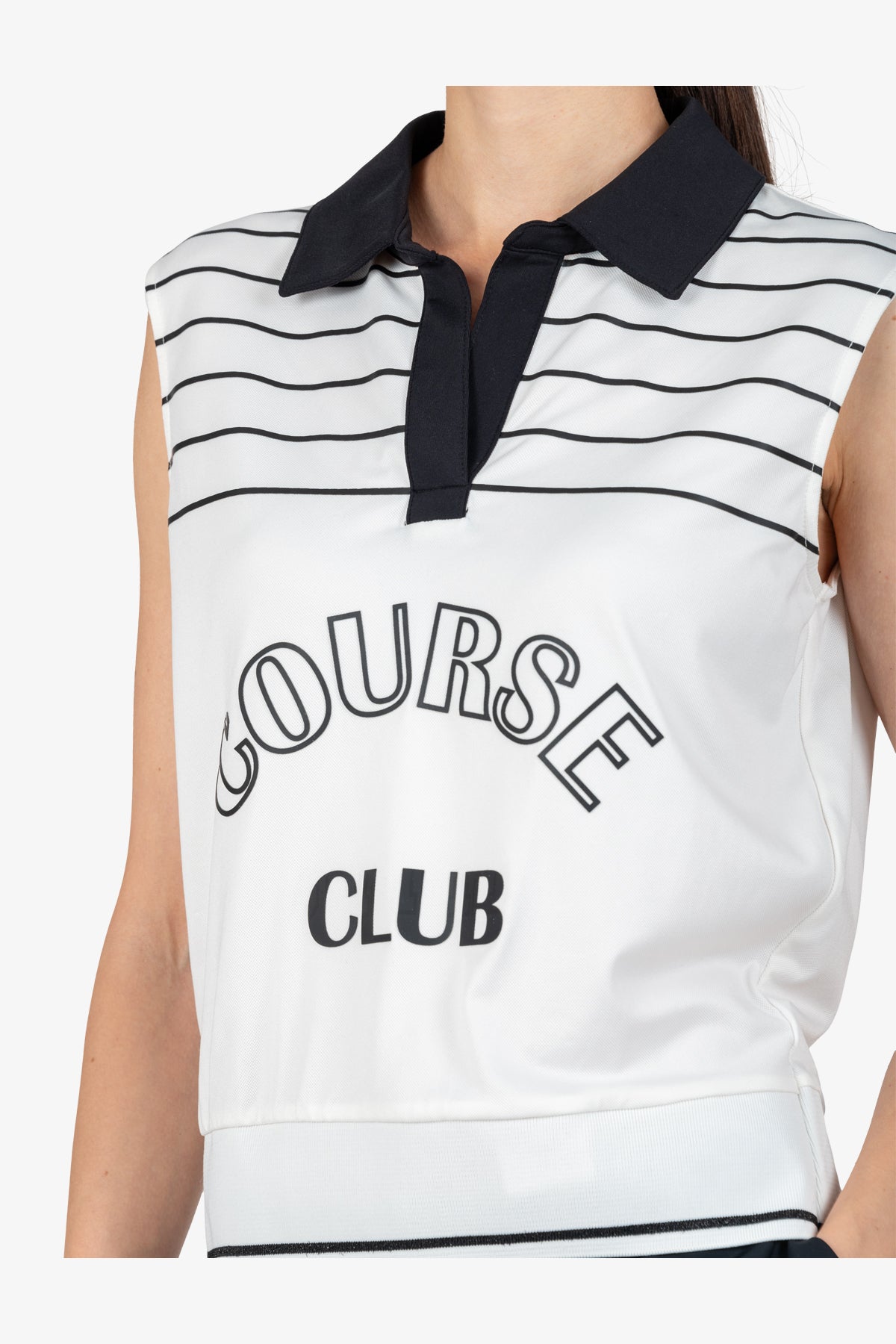 Pullunder with Shirt Collar