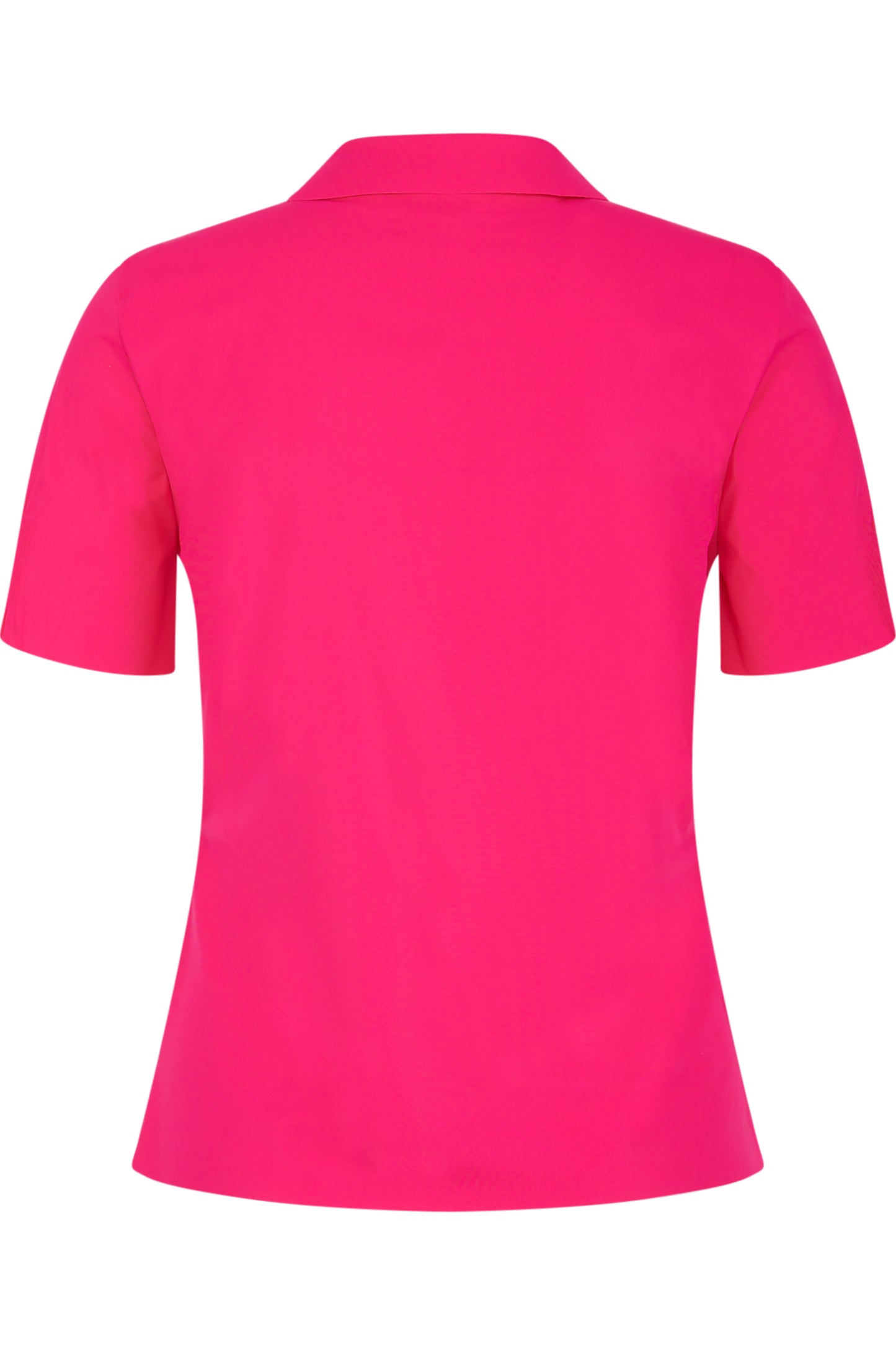 拉链翻领侧开衩Polo恤