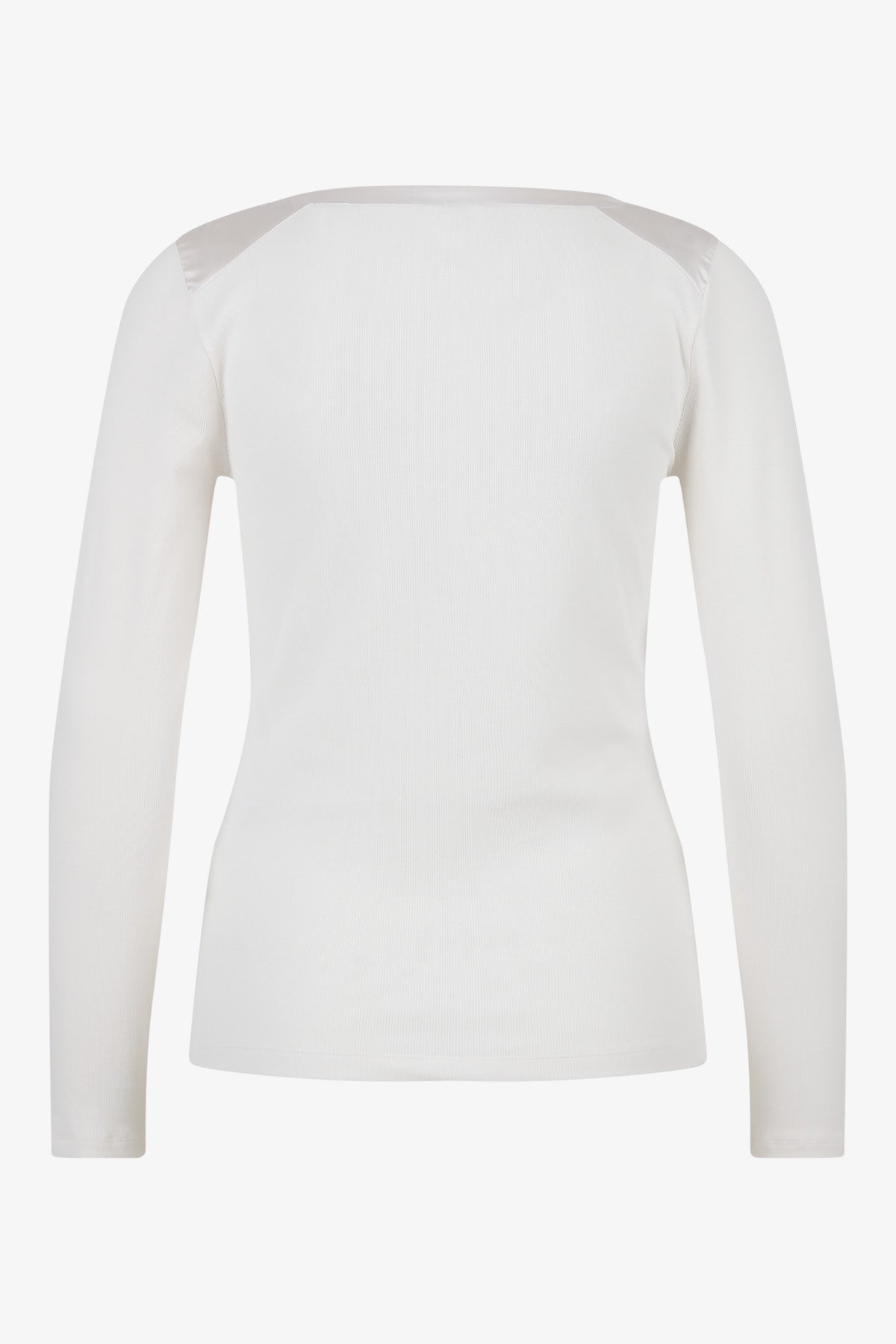 水钻Logo长袖V领T恤