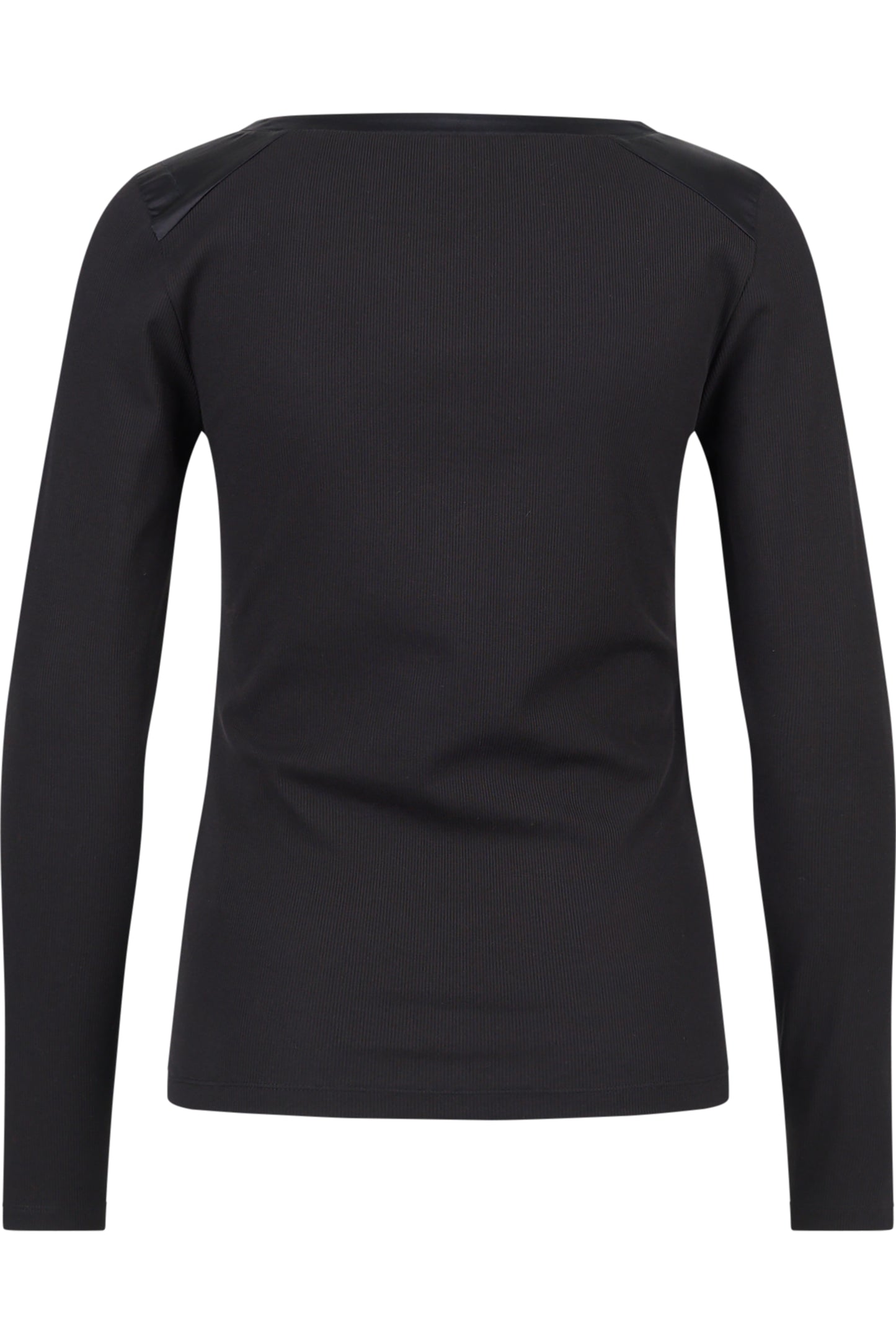 水钻Logo长袖V领T恤