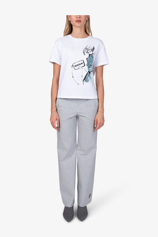 Shirt in High-quality Cotton Jersey Fabric