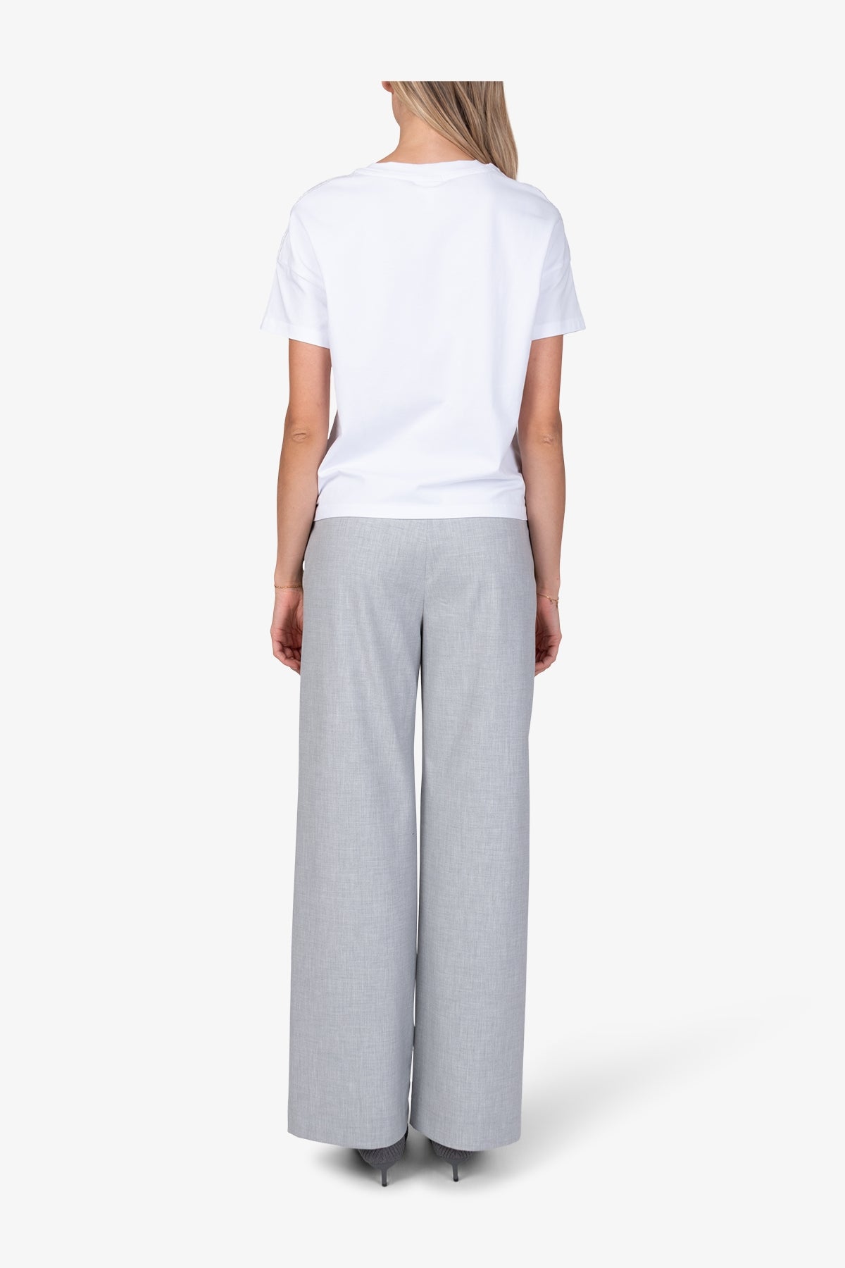 插畫圖案圓領T恤