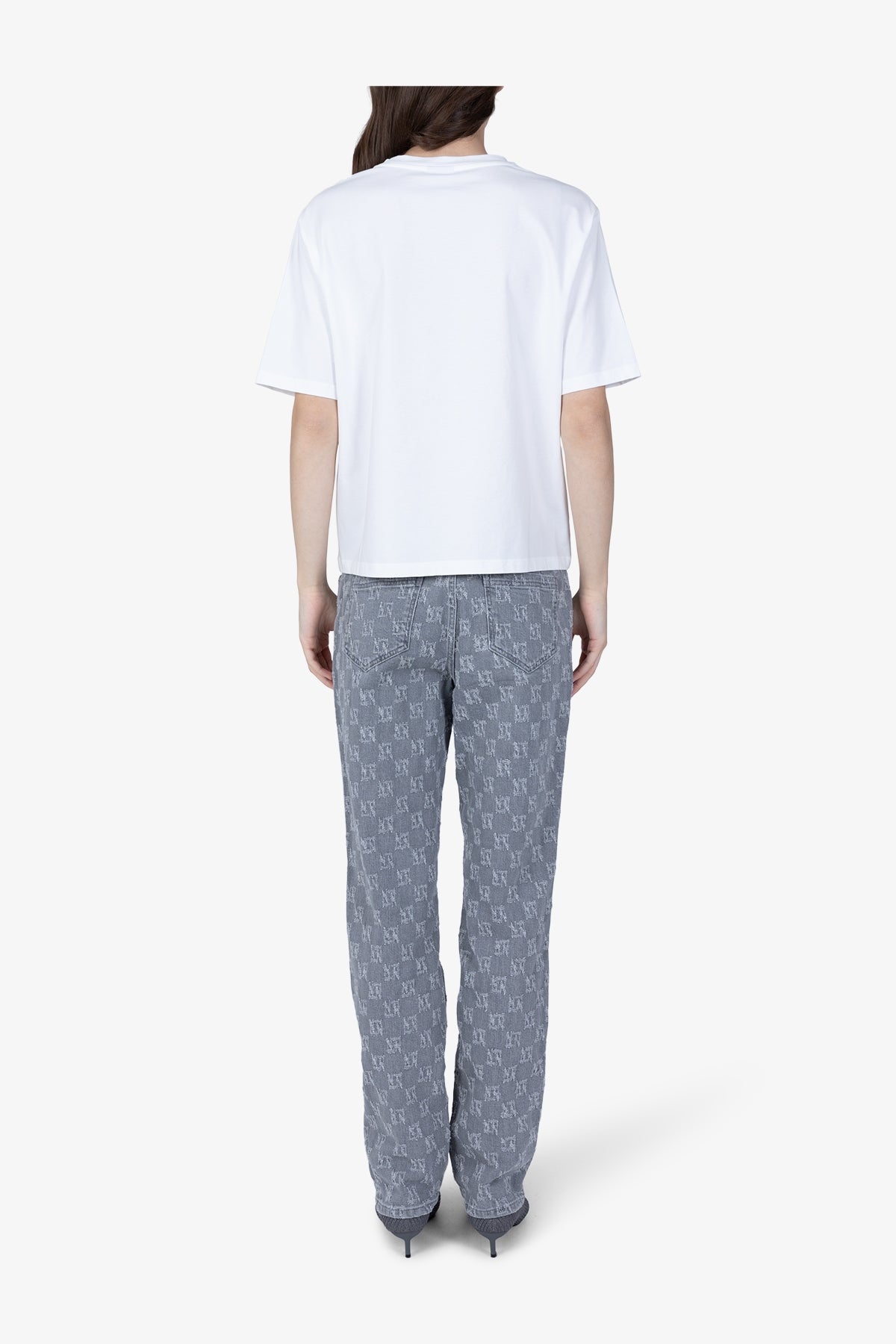 刺繡印花短袖T恤