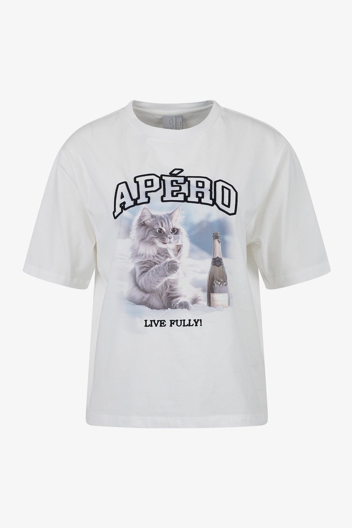 刺繡印花短袖T恤