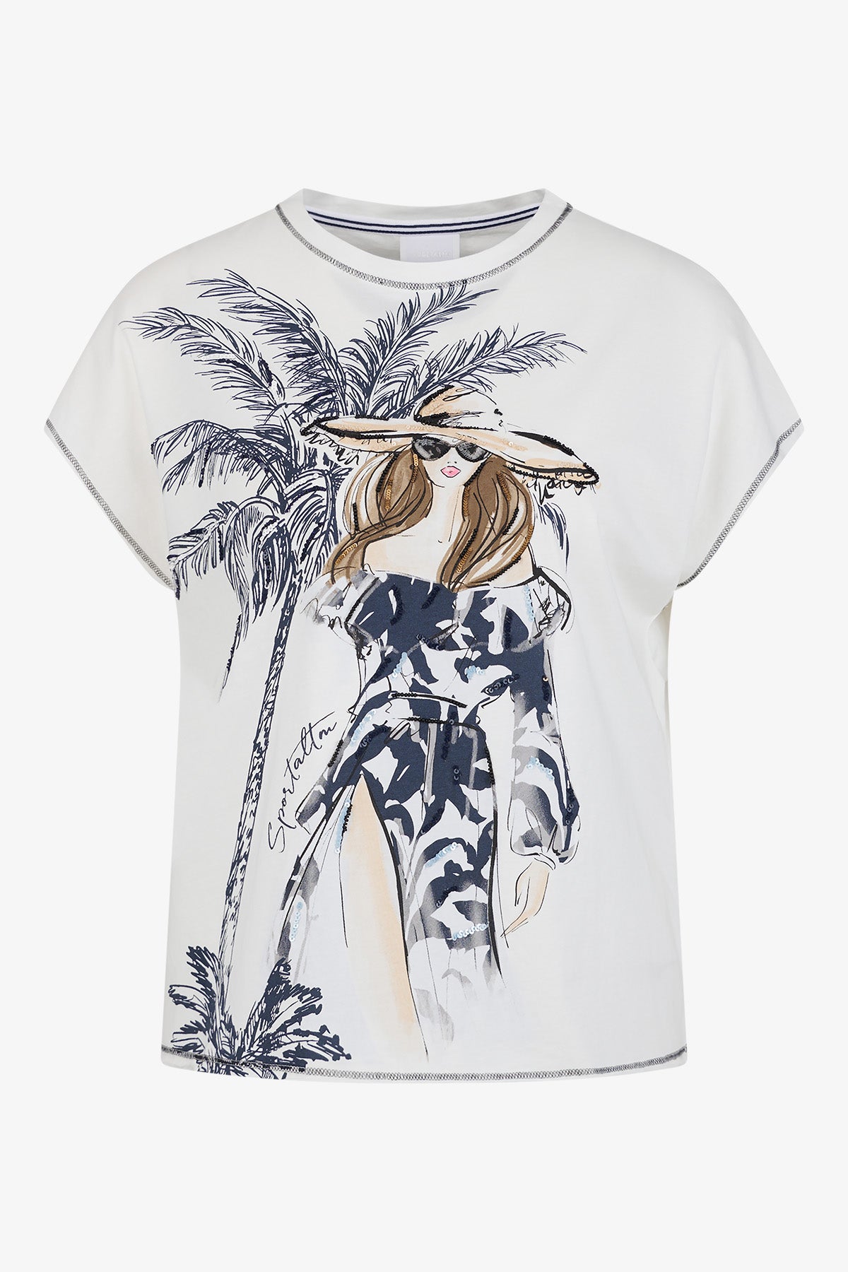 Cotton Palm Shirt