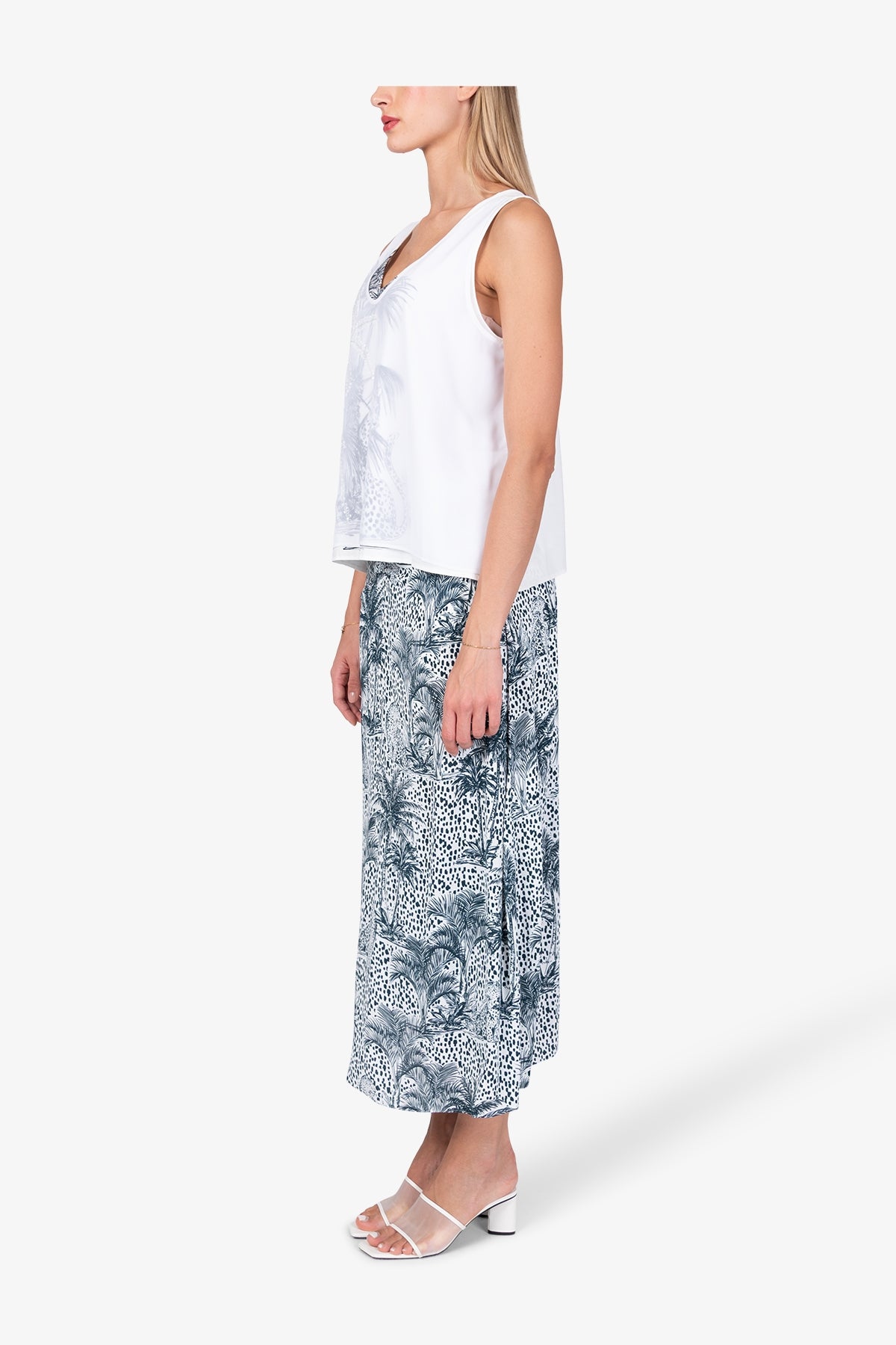 Jungle Print Cotton Shirt