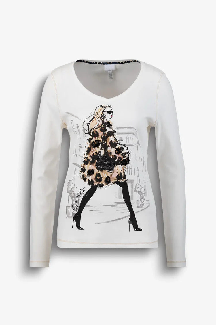 Shirt in Fine Cotton Blend