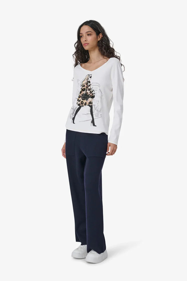 Shirt in Fine Cotton Blend