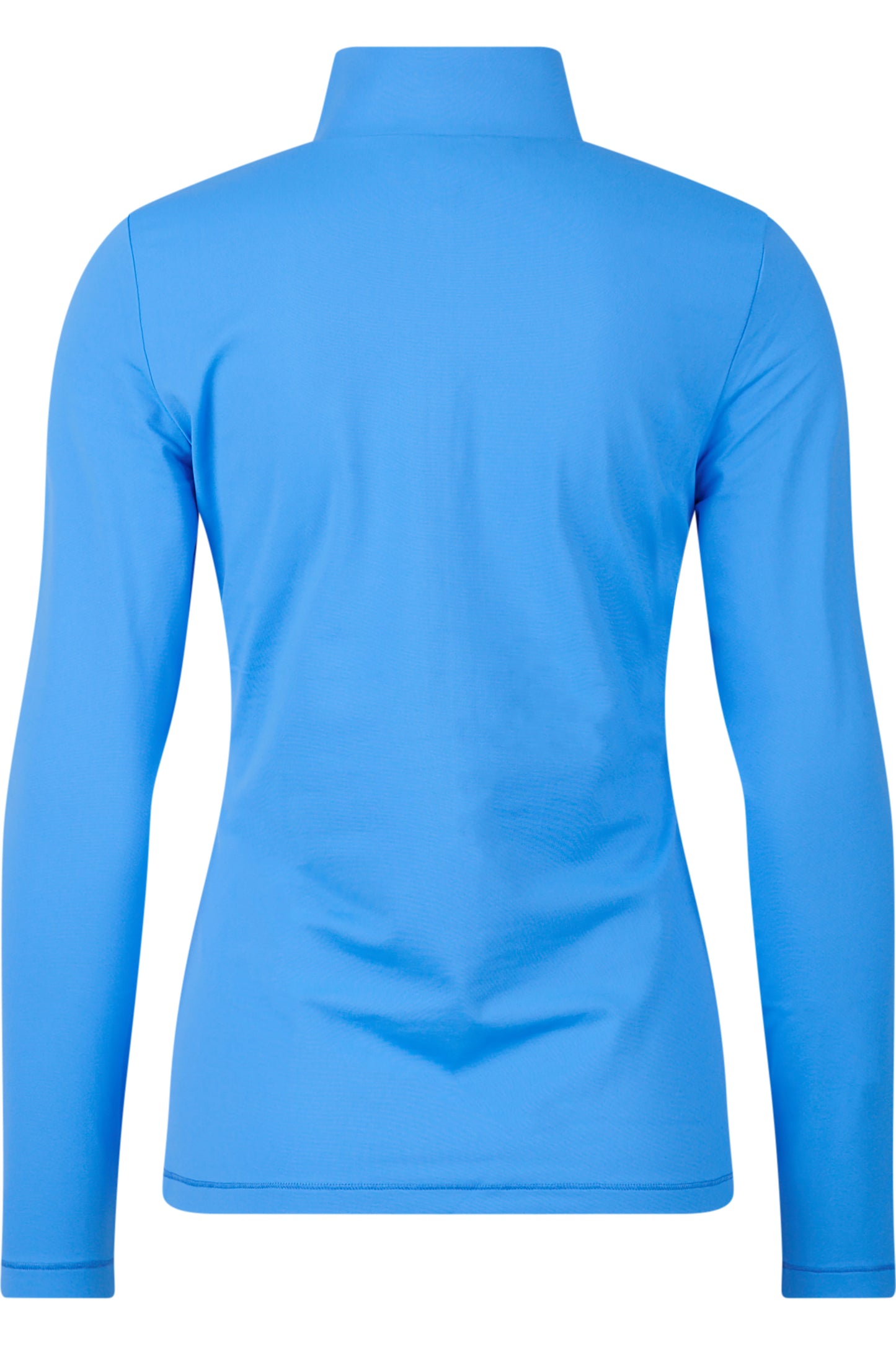 拉鏈立領印花長袖T恤