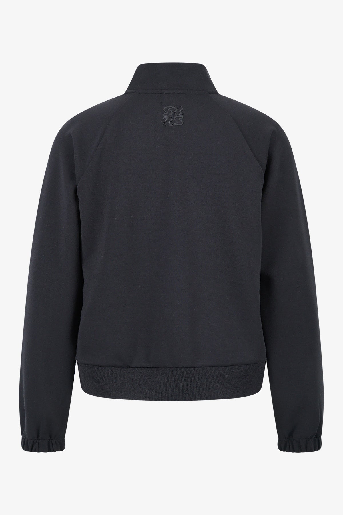 Sweat Jacket with Metallic Effect