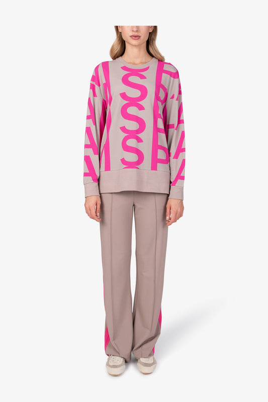 Jumper with Exclusive All-over Print