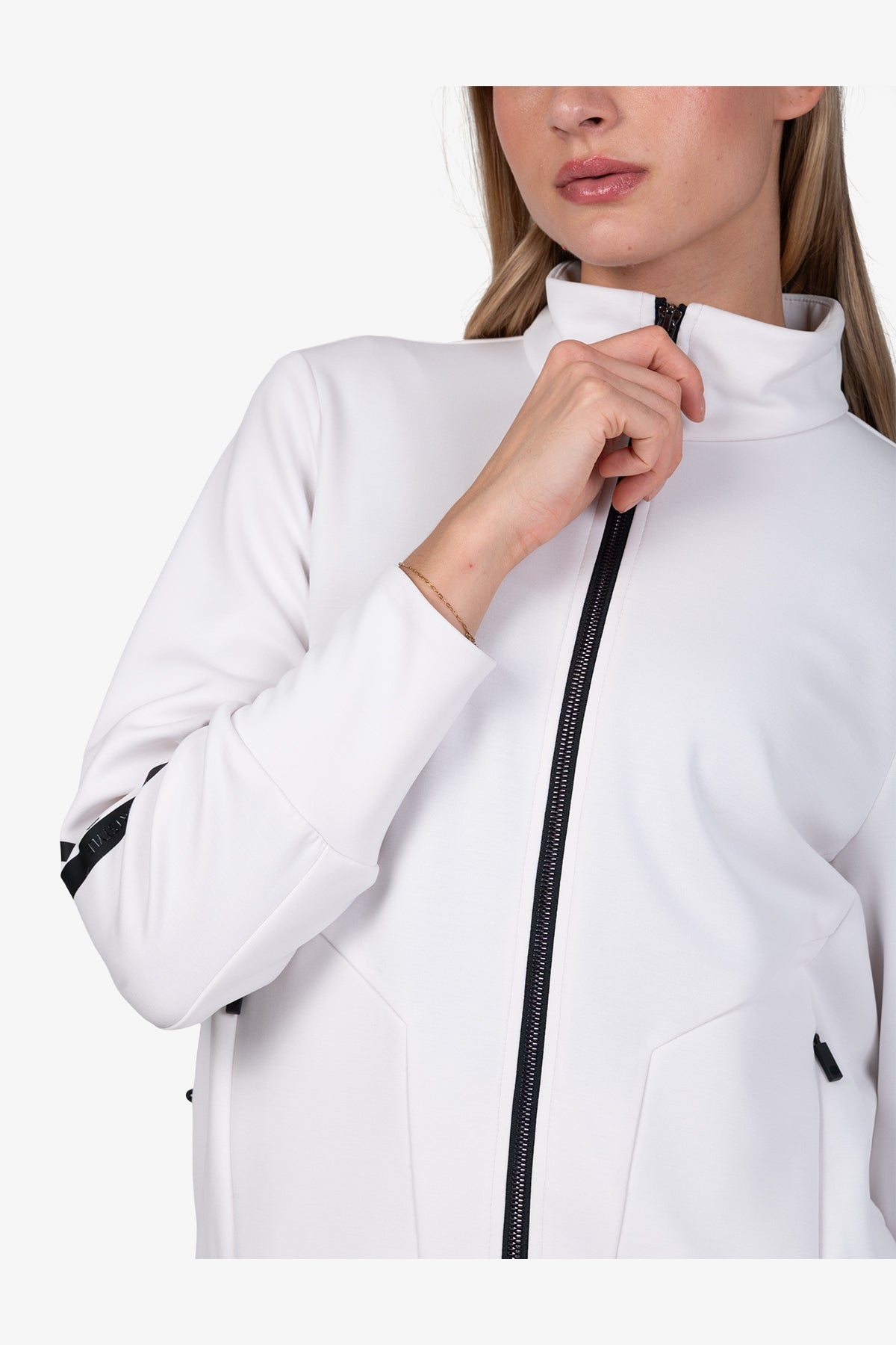 Sweat Jacket Made from Soft Modal Fabric