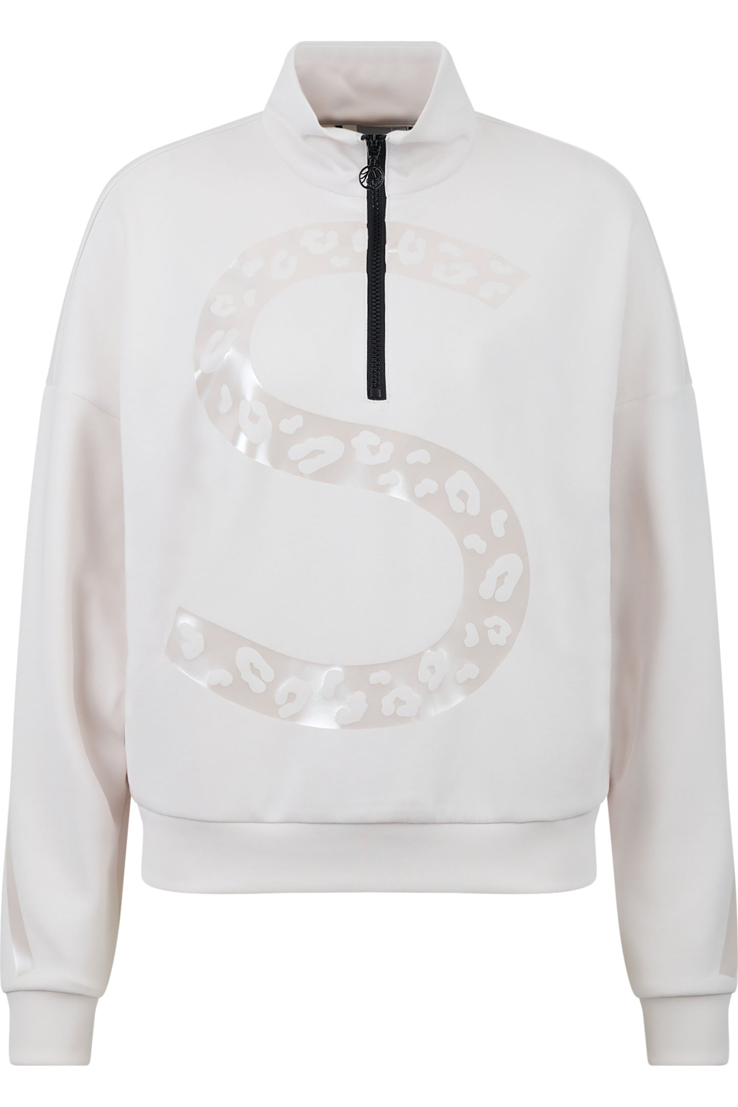 鐳射雕刻"S"圖案套頭衫