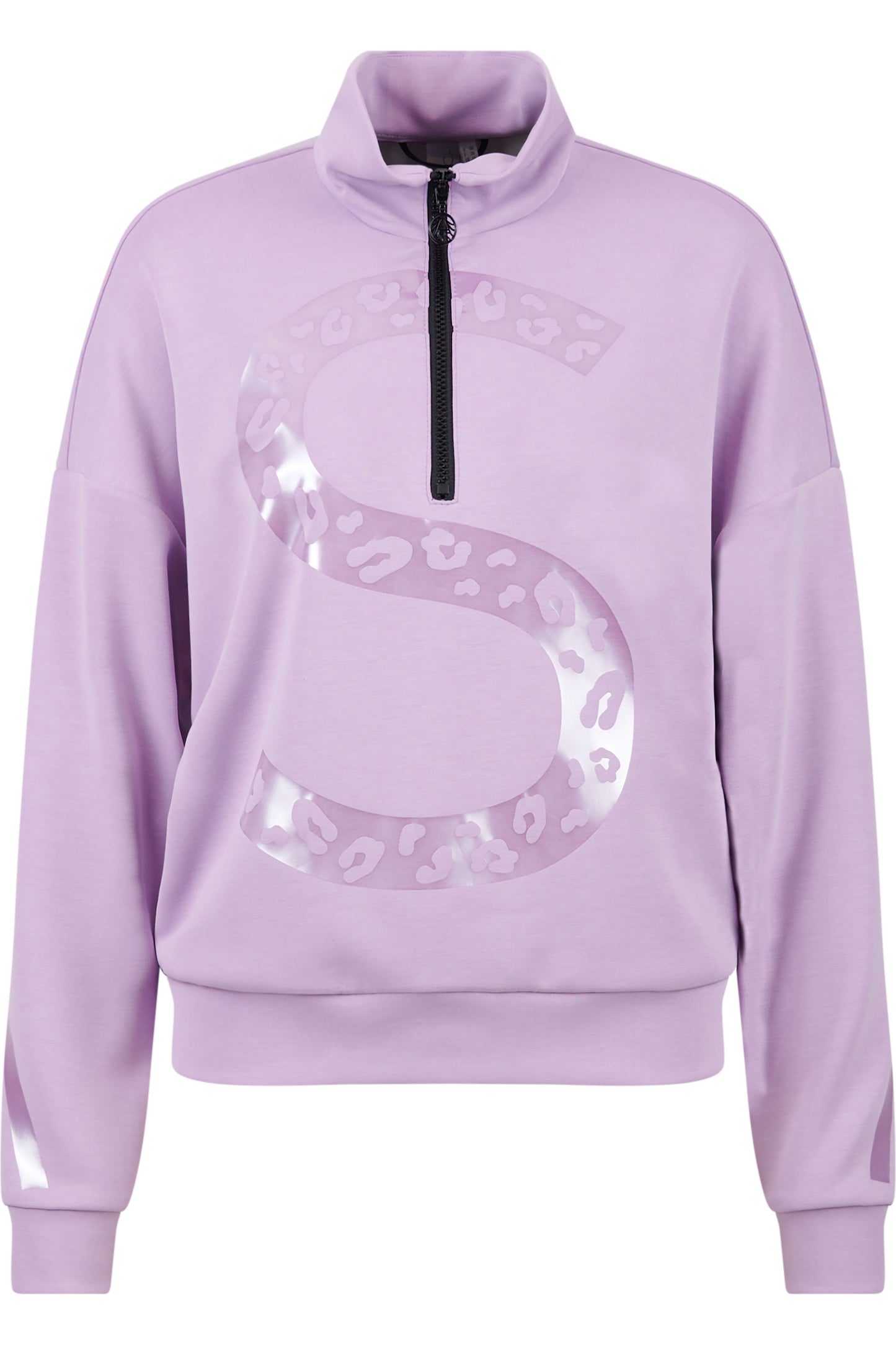 鐳射雕刻"S"圖案套頭衫