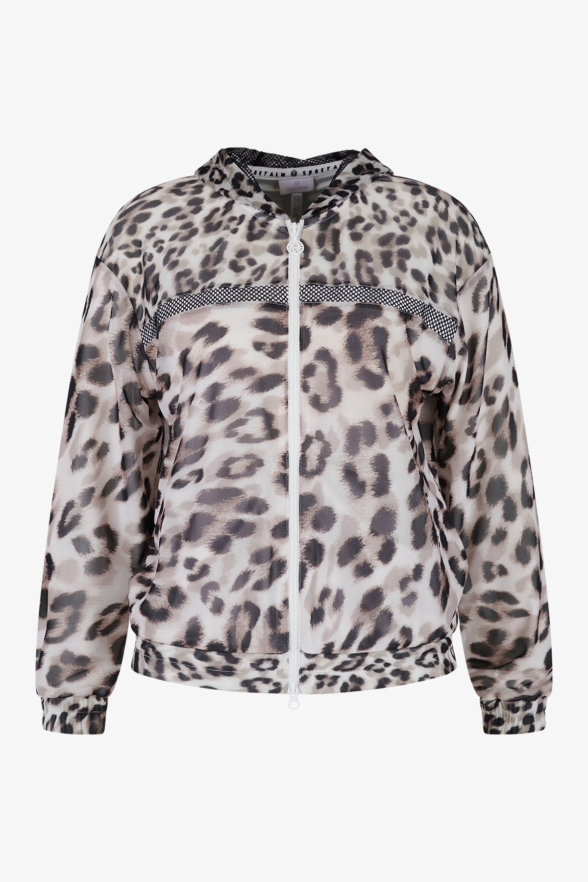 Lightweight Jersey Jacket in Leo Print