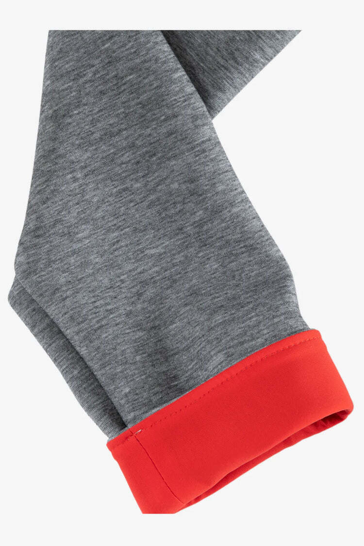 Sweatshirt with Red Accents