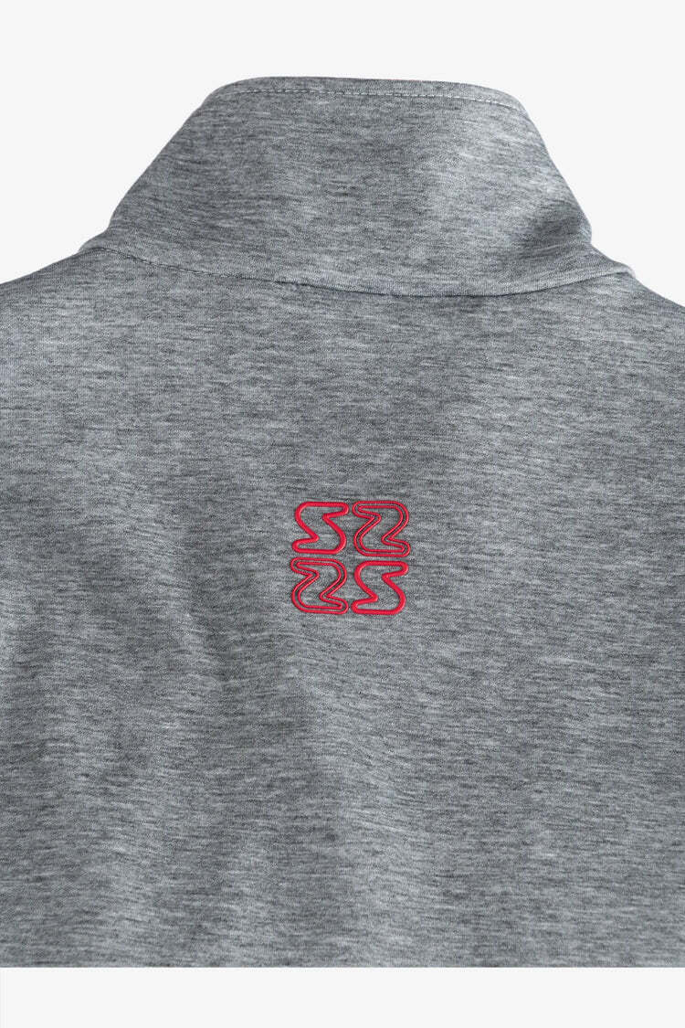 Sweatshirt with Red Accents