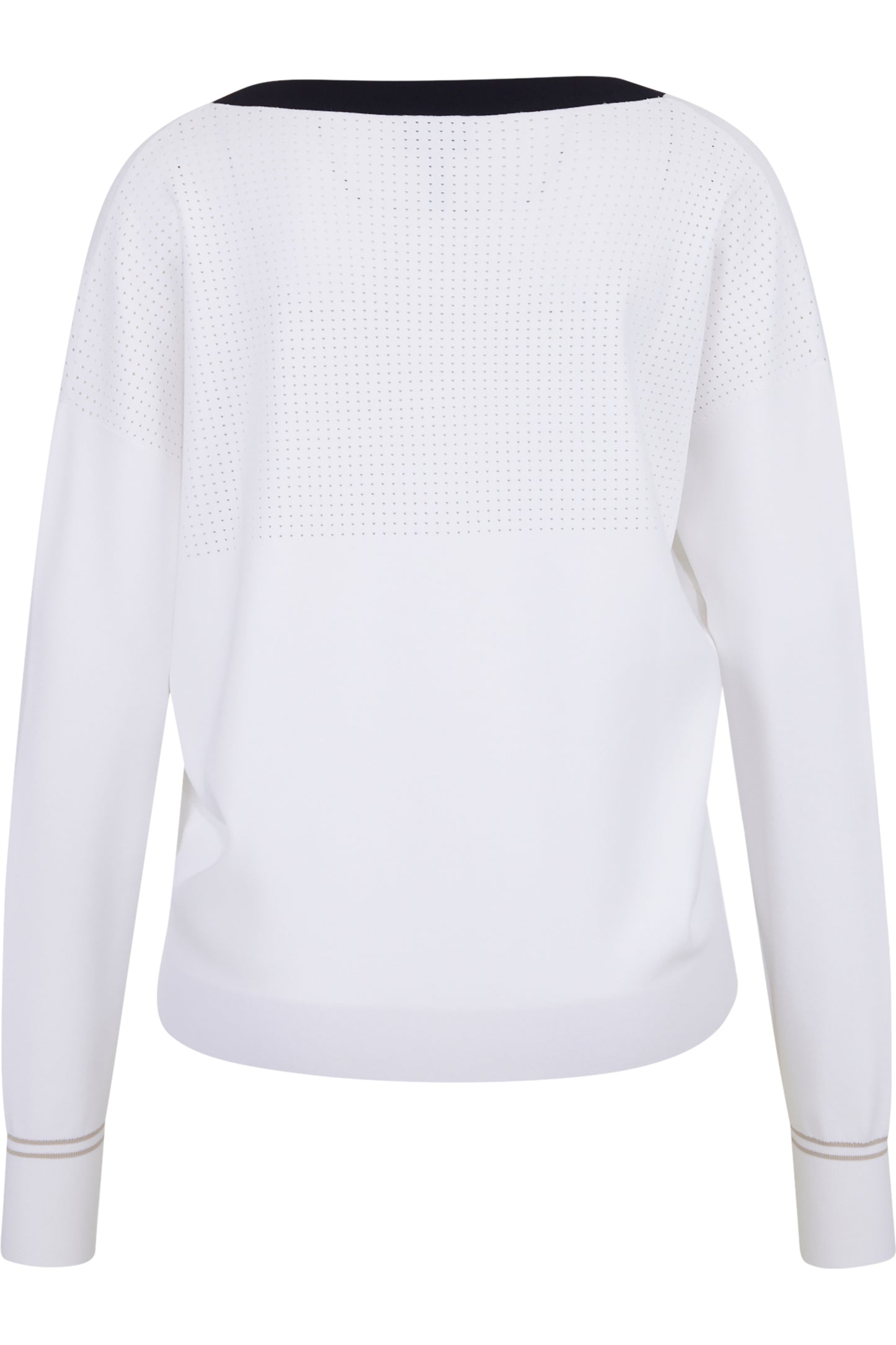 Loto印字飾邊V領運動上衣