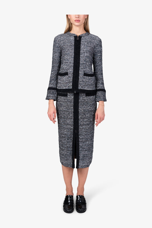 Cardigan Made in High-quality Material Mix