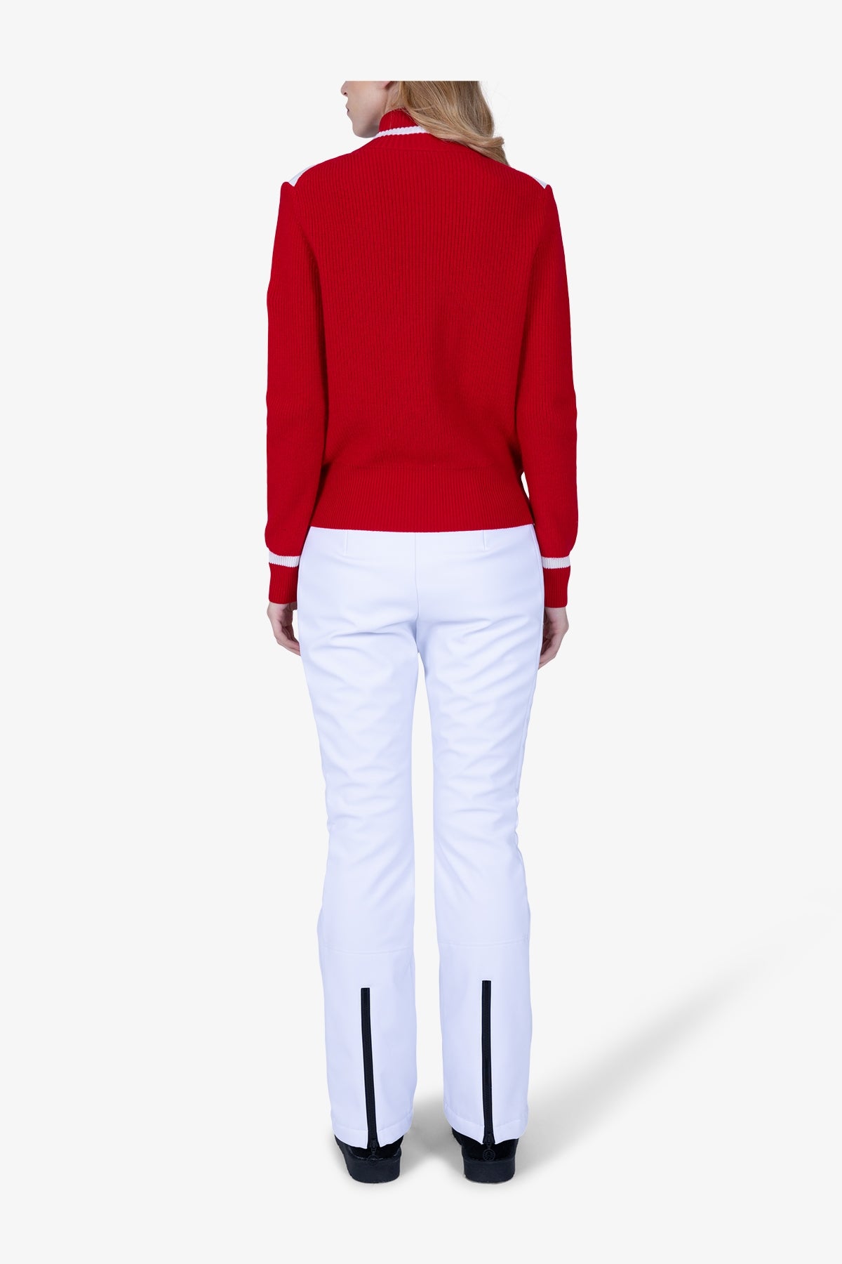 撞色拼接绗缝飞行员夹克