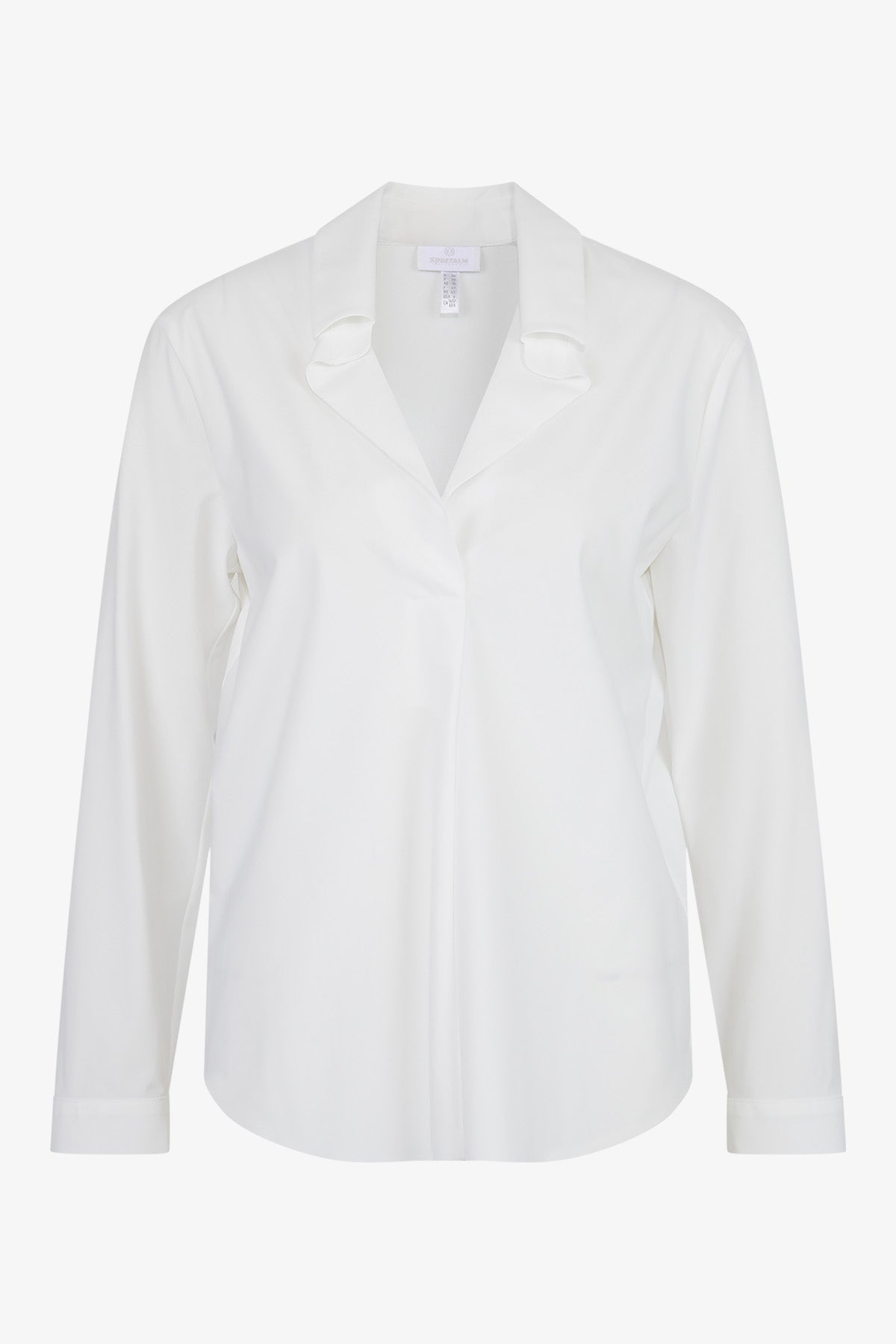 衬衫领套头衬衫