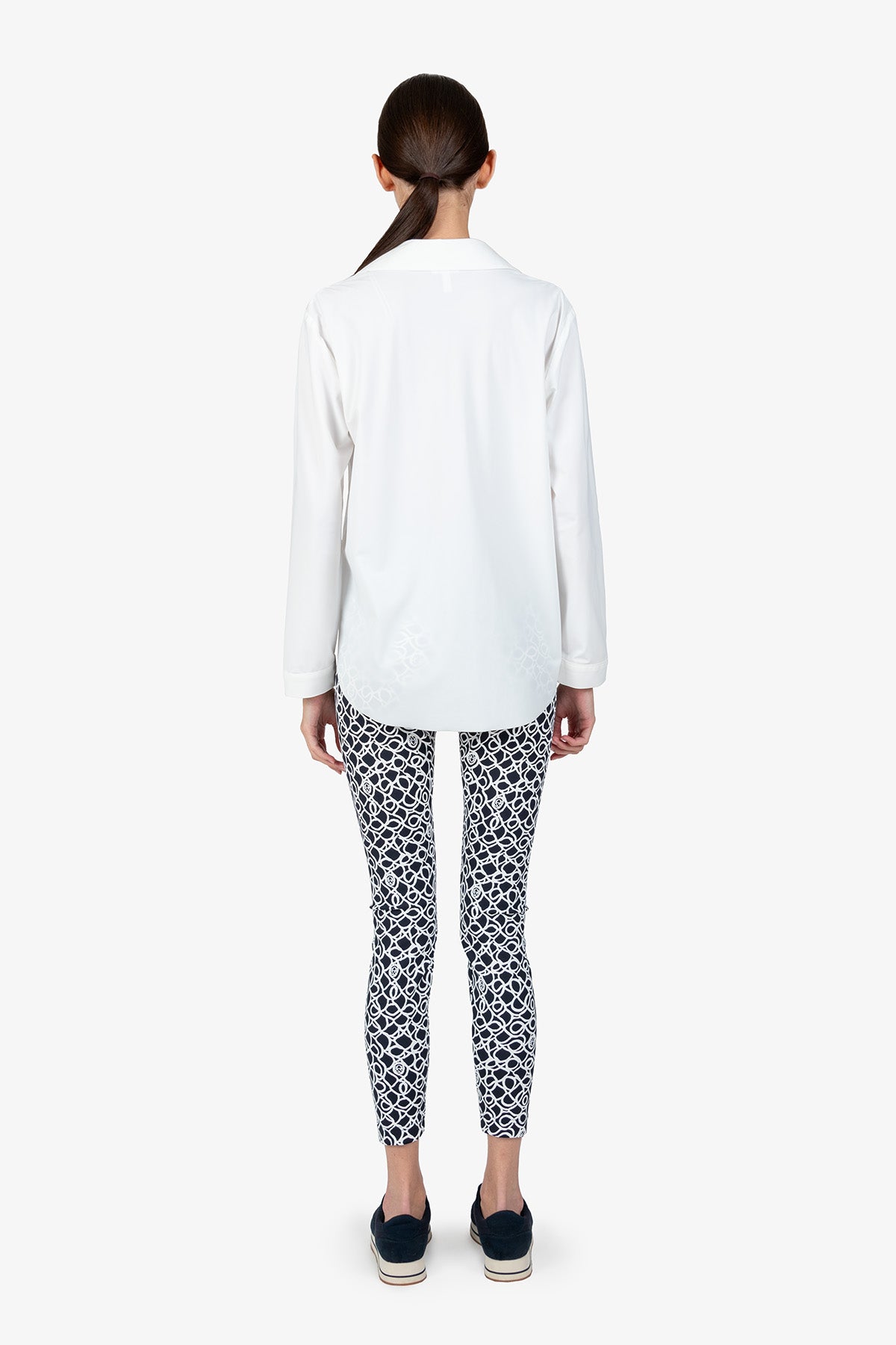 衬衫领套头衬衫