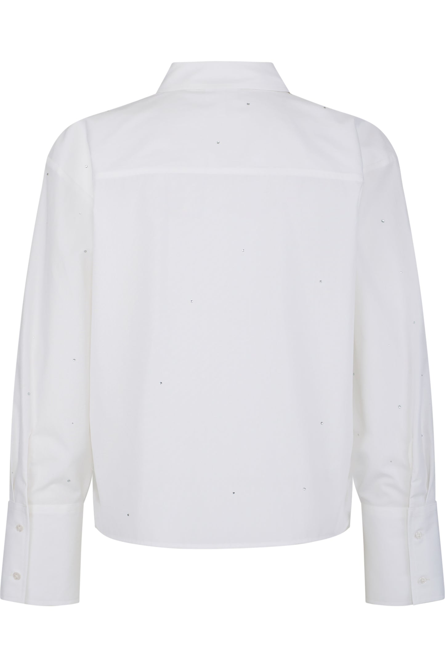 水鑽裝飾印字襯衣