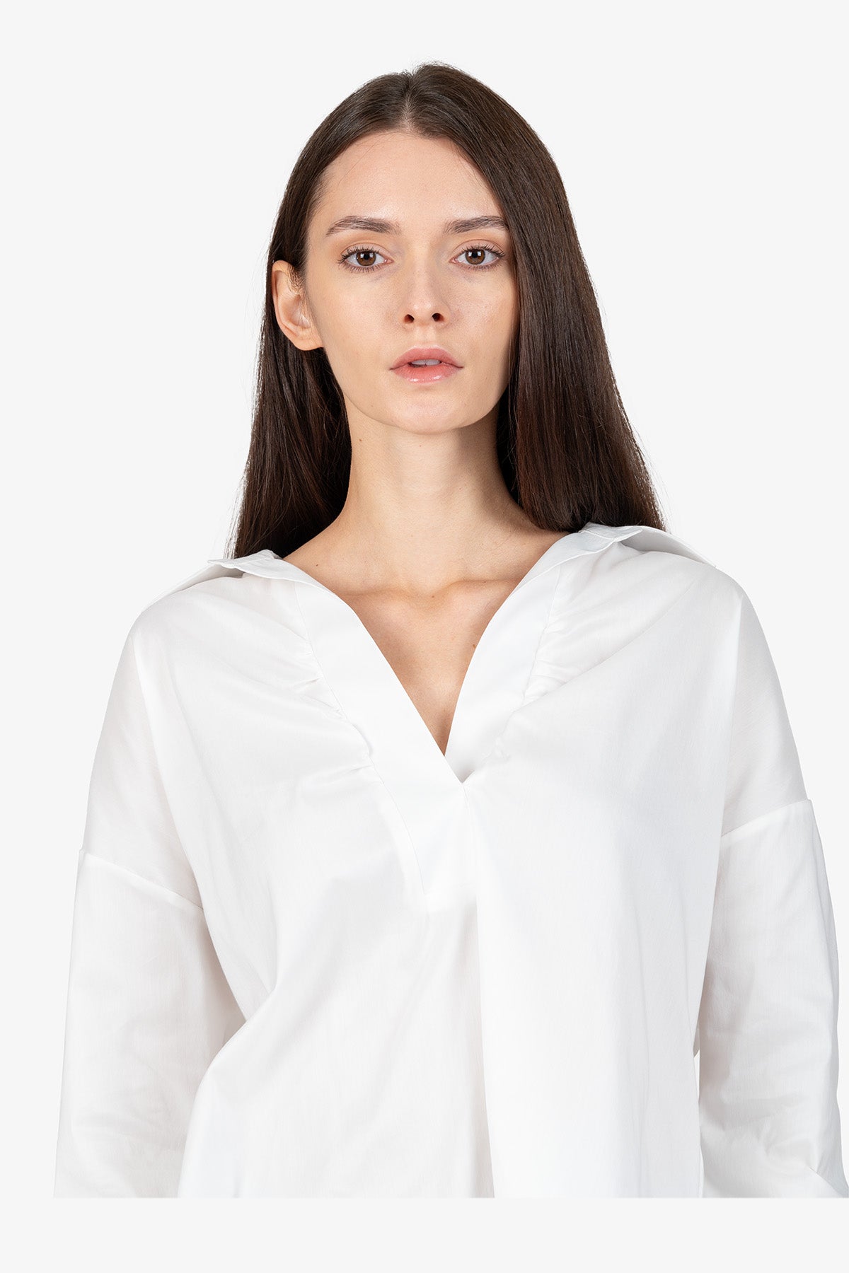 針織袖口Polo領襯衣