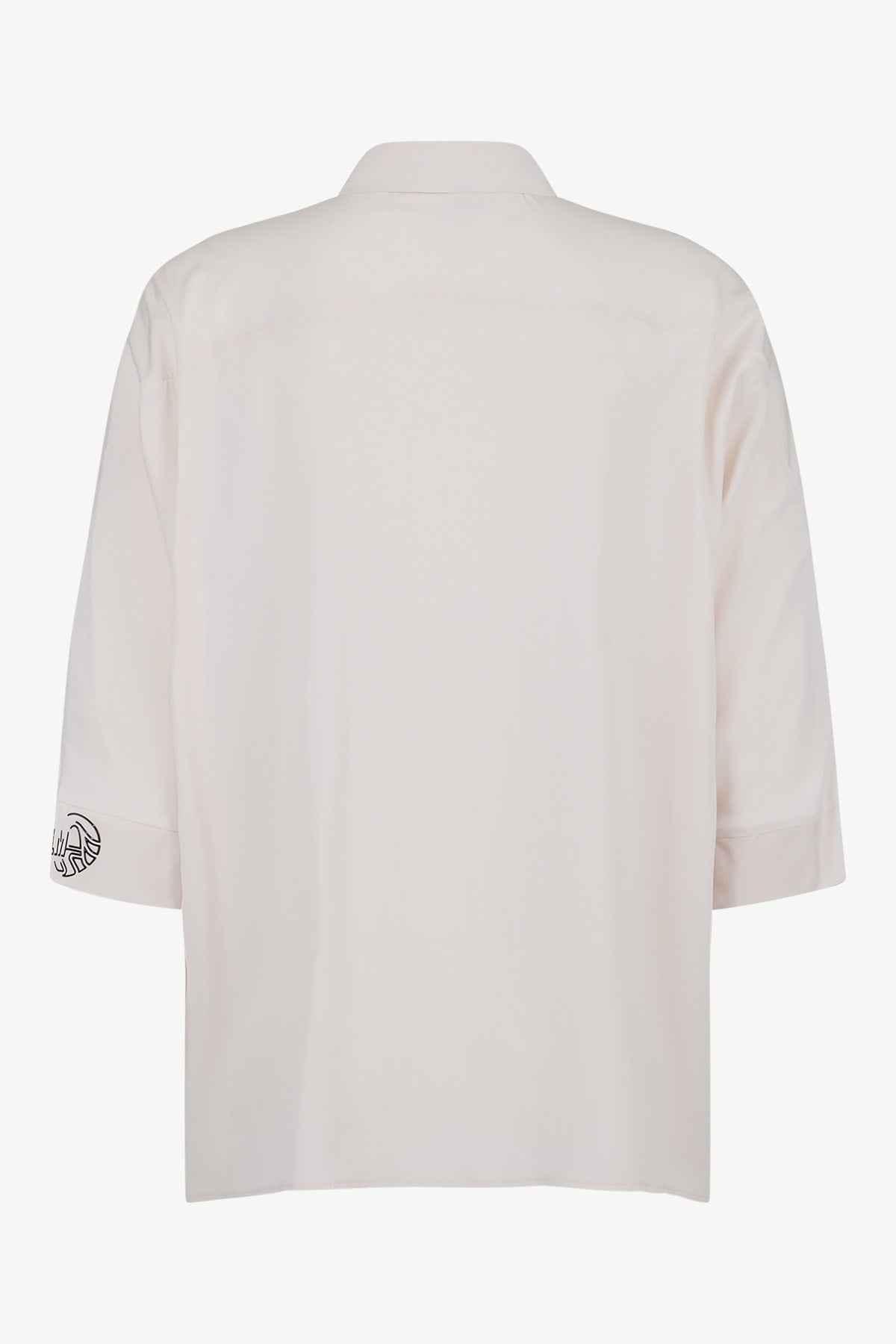 拉链衬衫领休闲上衣