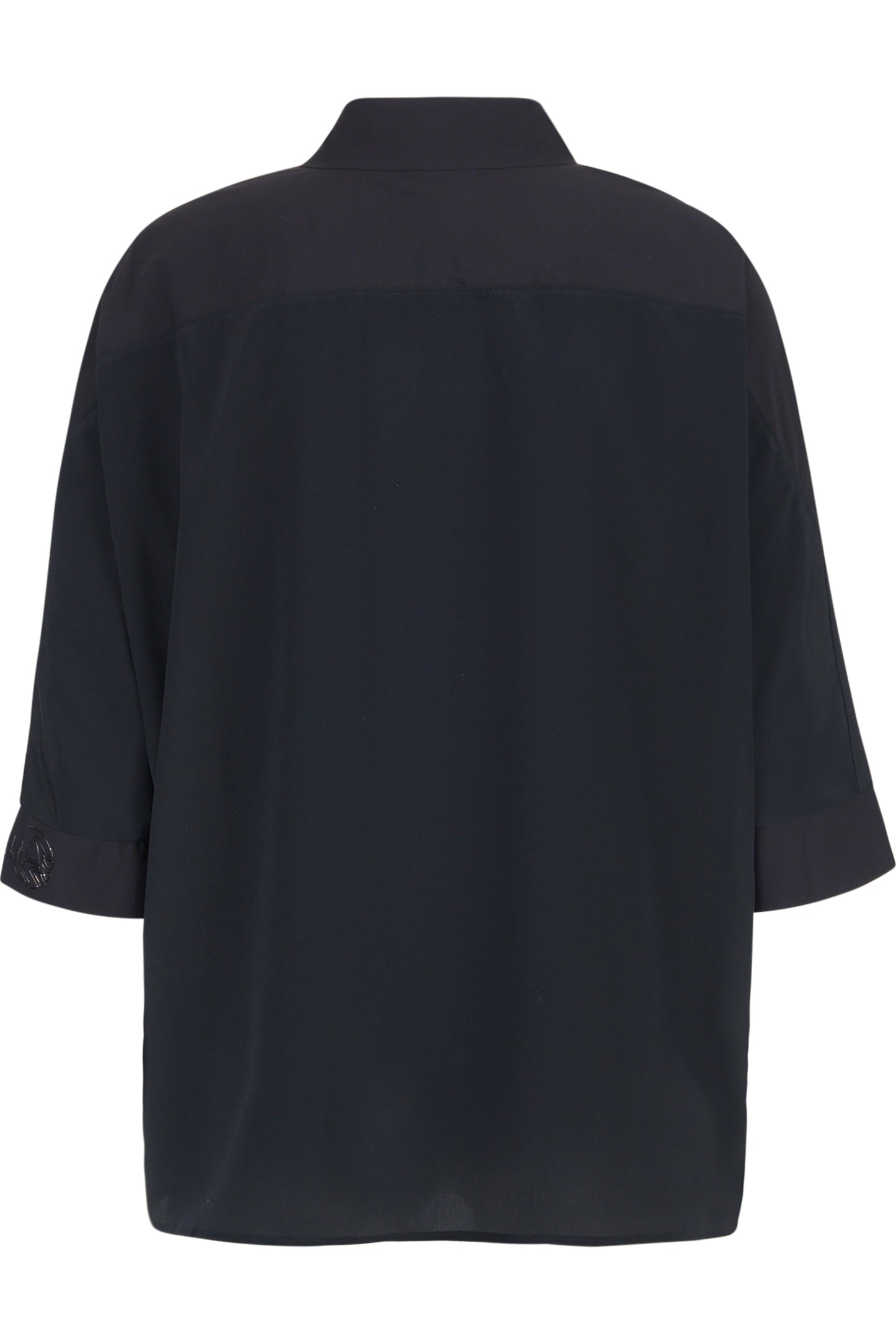 拉链衬衫领休闲上衣