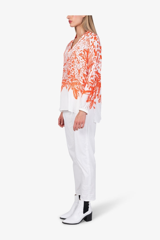Blouse Made from Fine Viscose