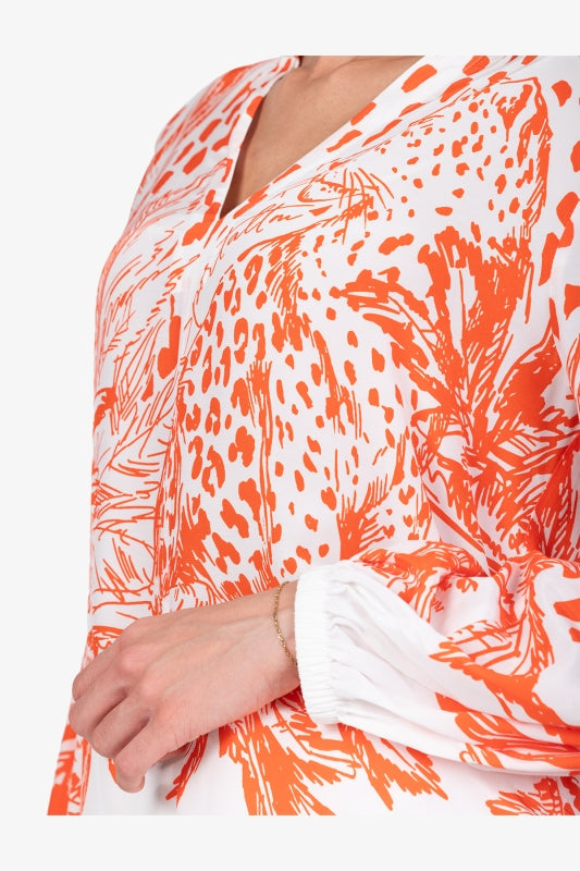 Blouse Made from Fine Viscose