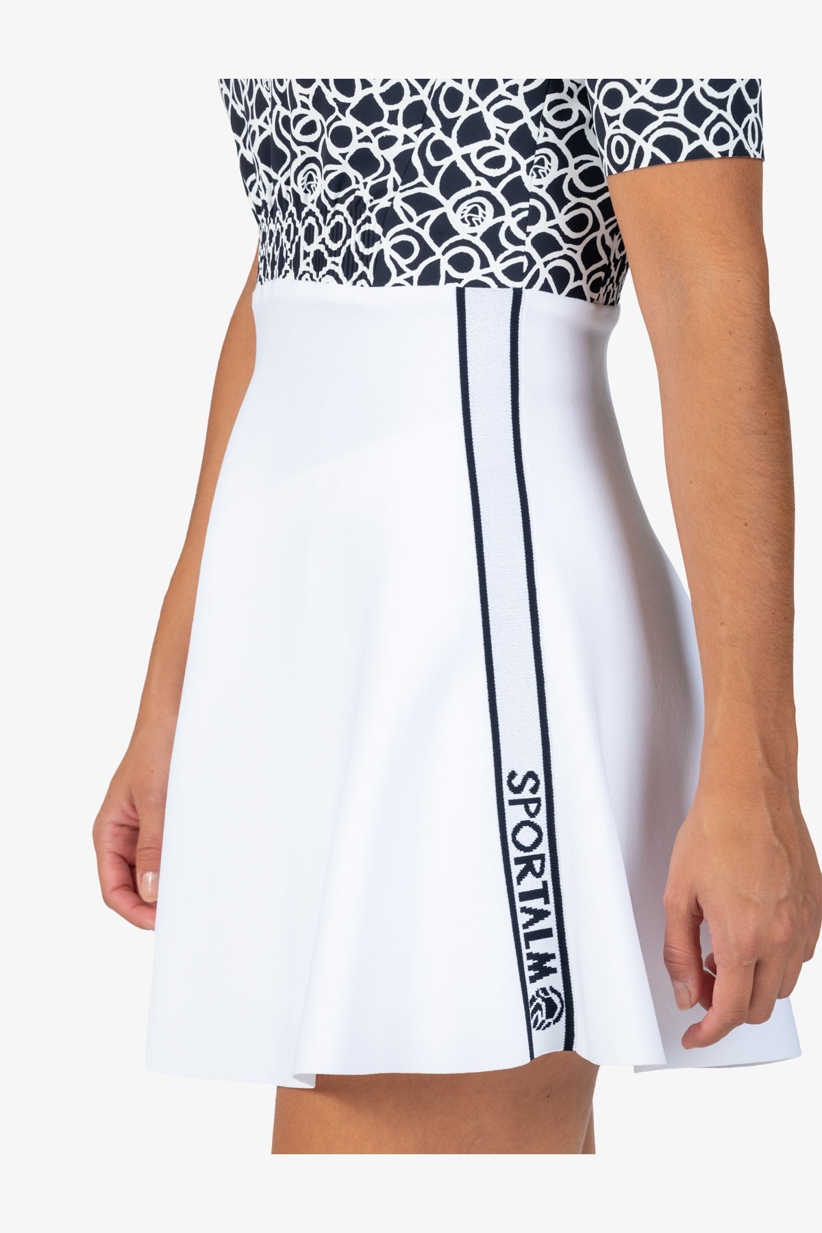Golf Dress with Round Neckline