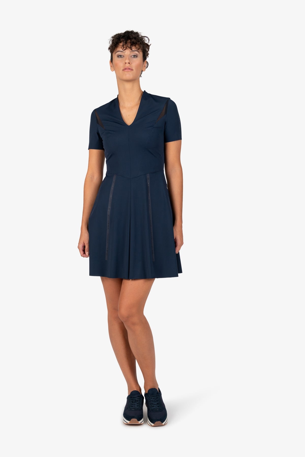 Golf Dress with V-neck