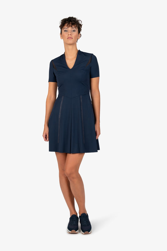 Golf Dress with V-neck