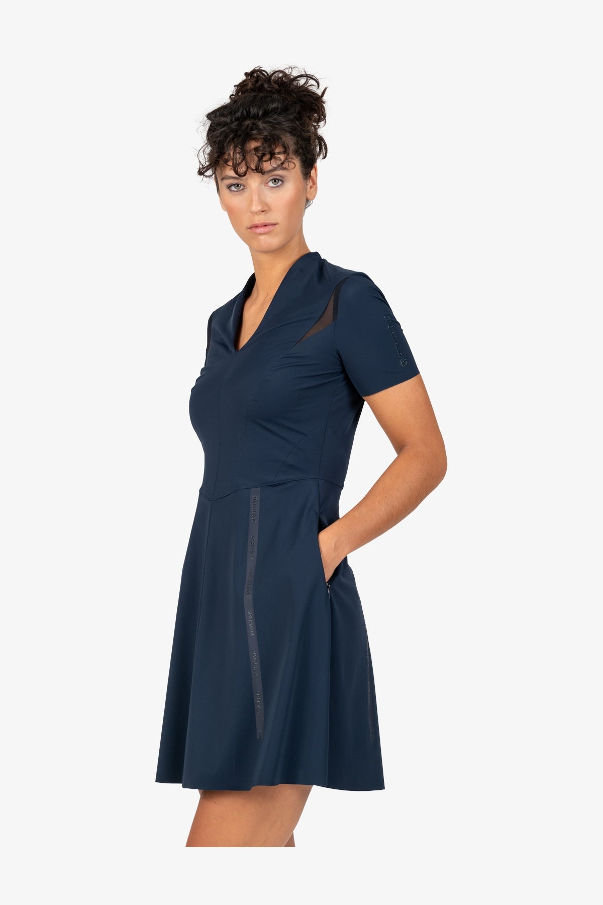Golf Dress with V-neck