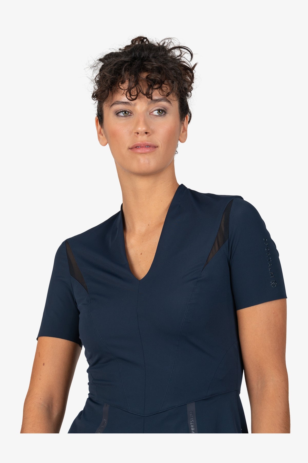 Golf Dress with V-neck
