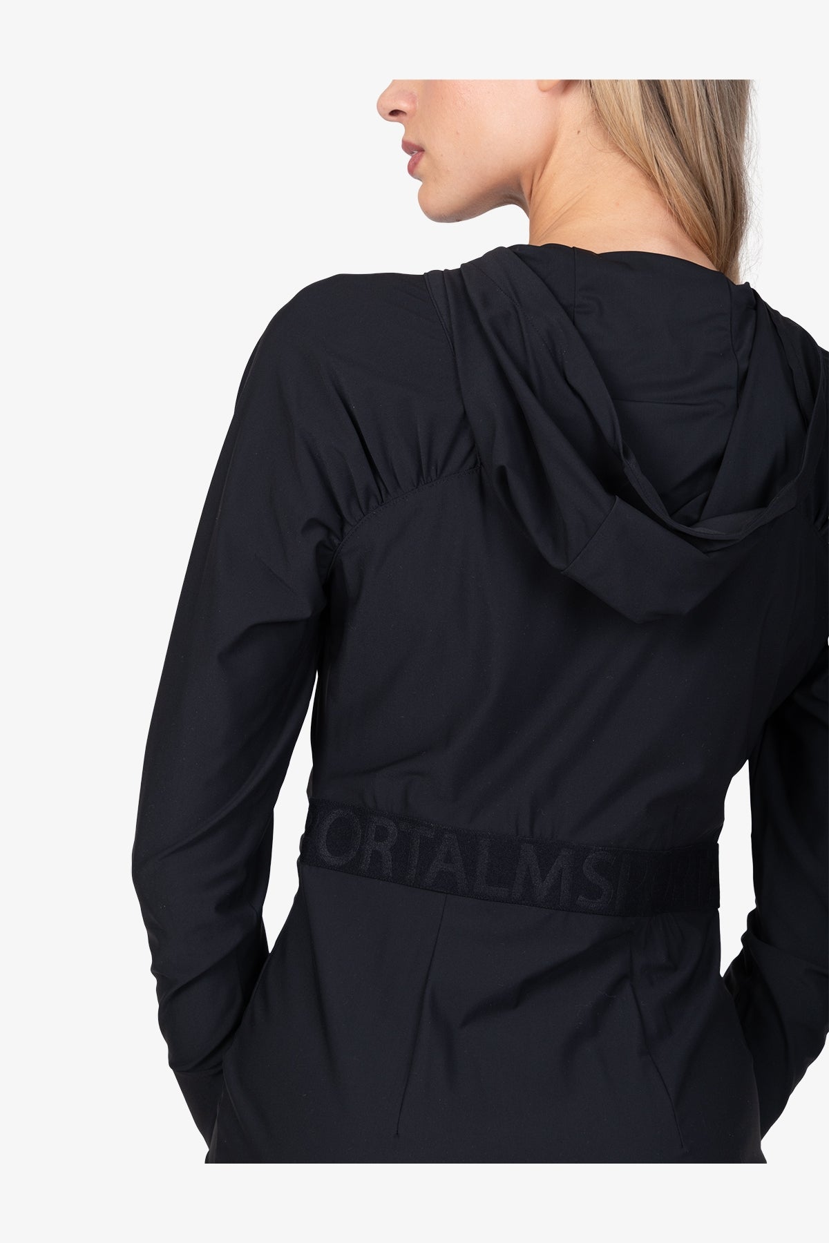 Hooded Dress in Eurojersey Fabric