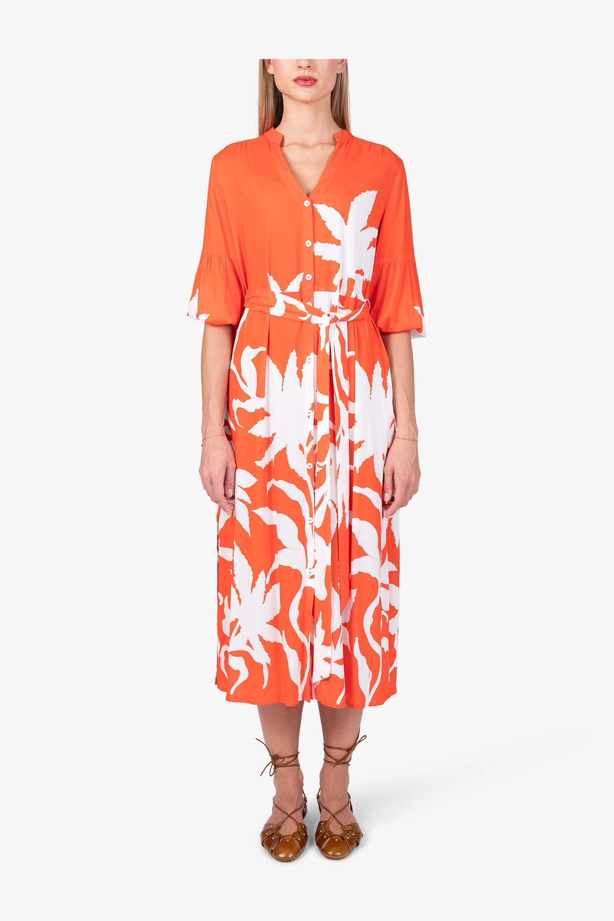 Maxi Dress with Fine Viscose