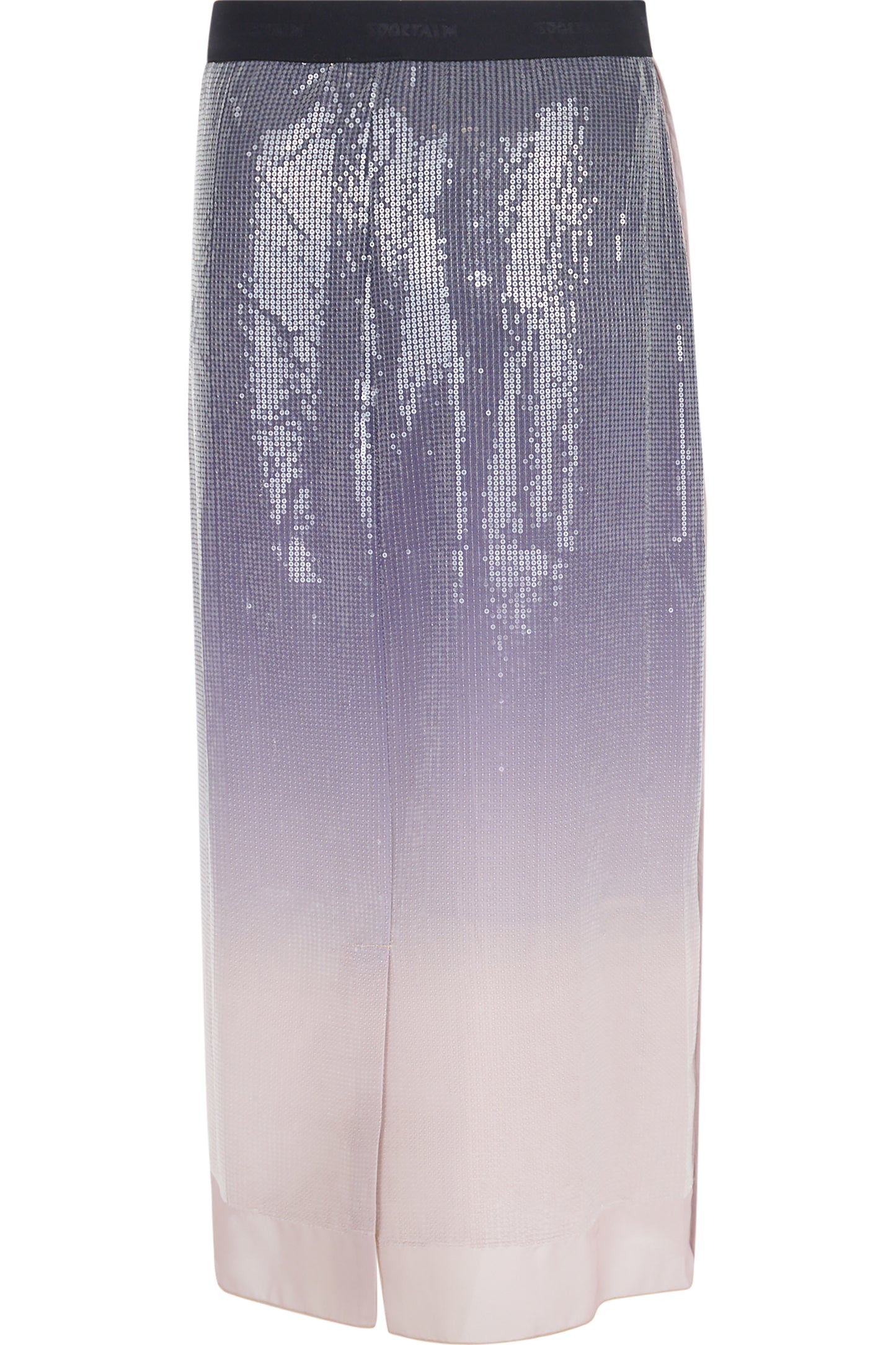 漸變色亮片半身裙