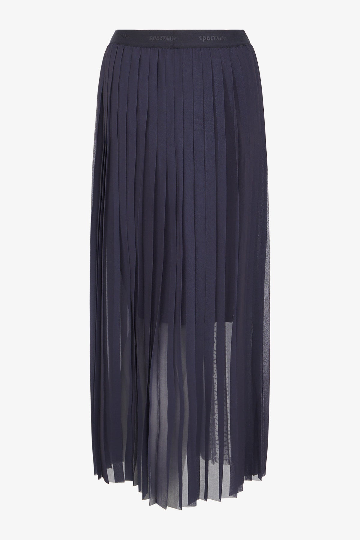 鬆緊腰鋼琴褶半身裙