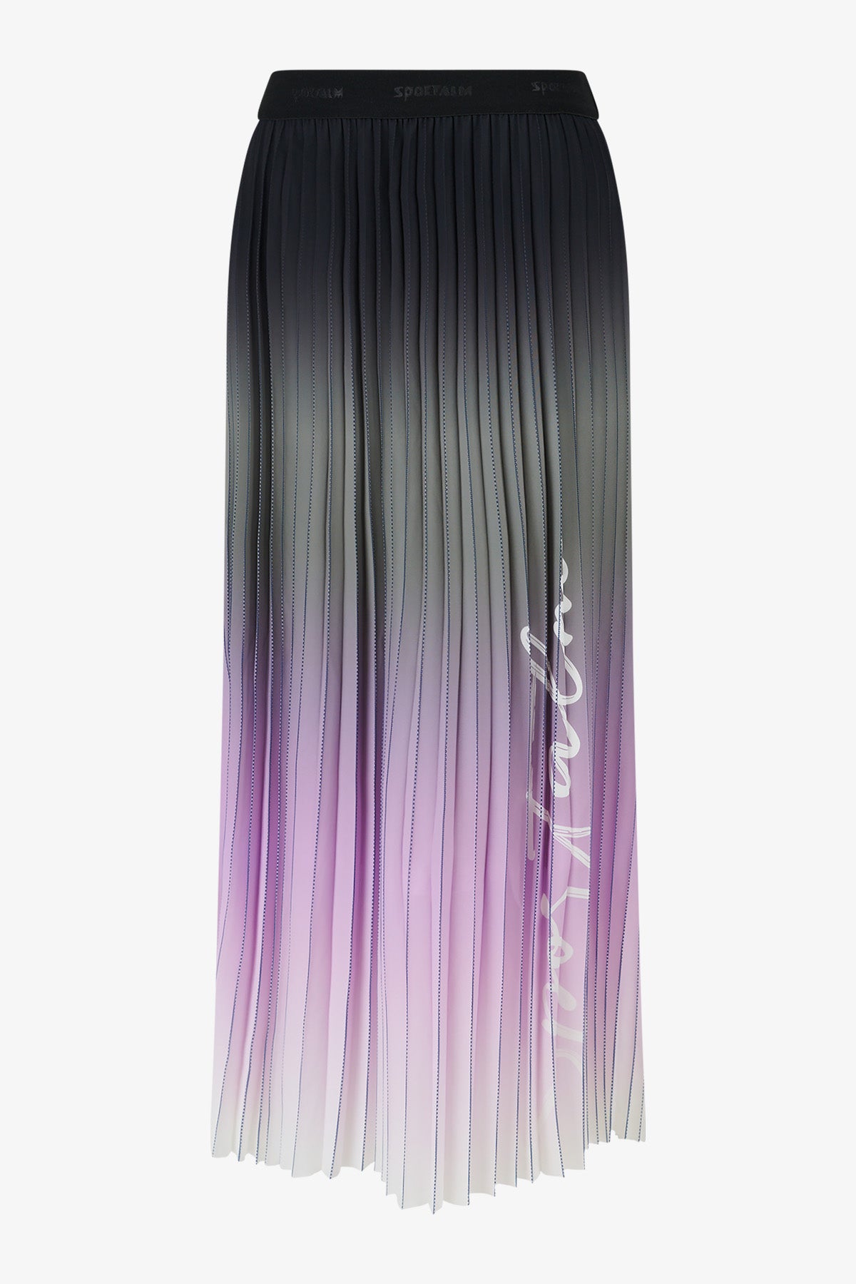 Skirt in Fine Pleated Fabric