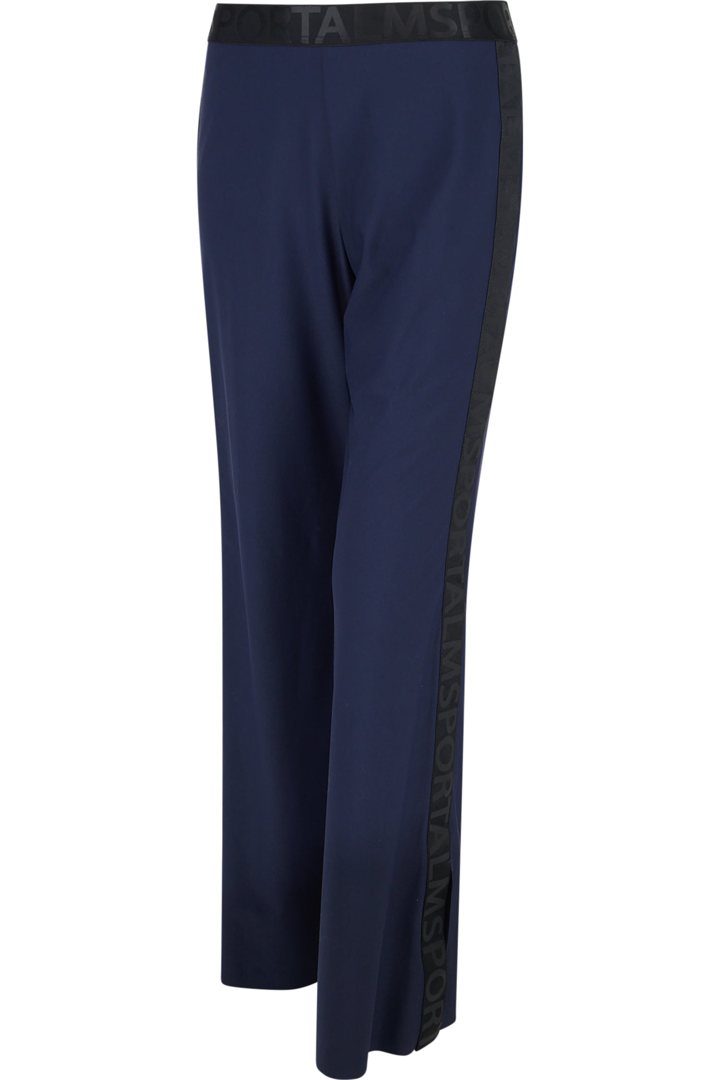 側飾邊闊腿長褲