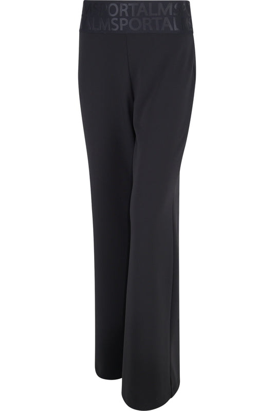 Logo鬆緊腰闊腿褲