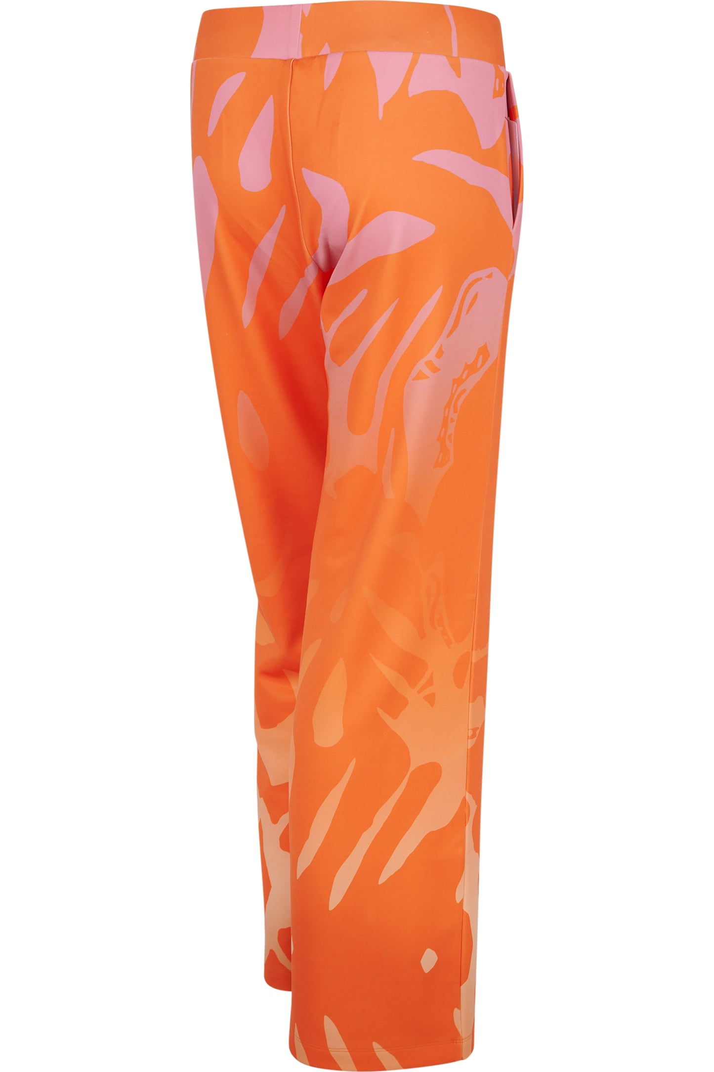 漸變印花闊腿長褲