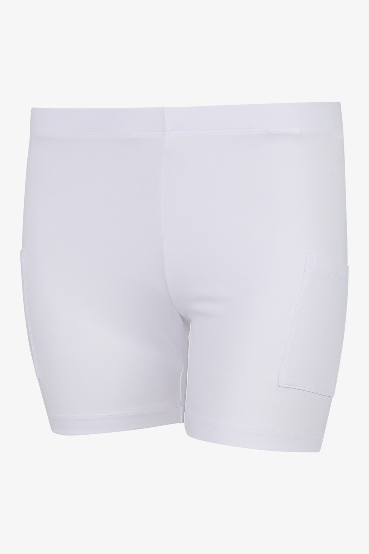 側貼袋鬆緊腰短褲