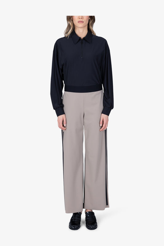 Trousers in Sporty Jersey Fabric
