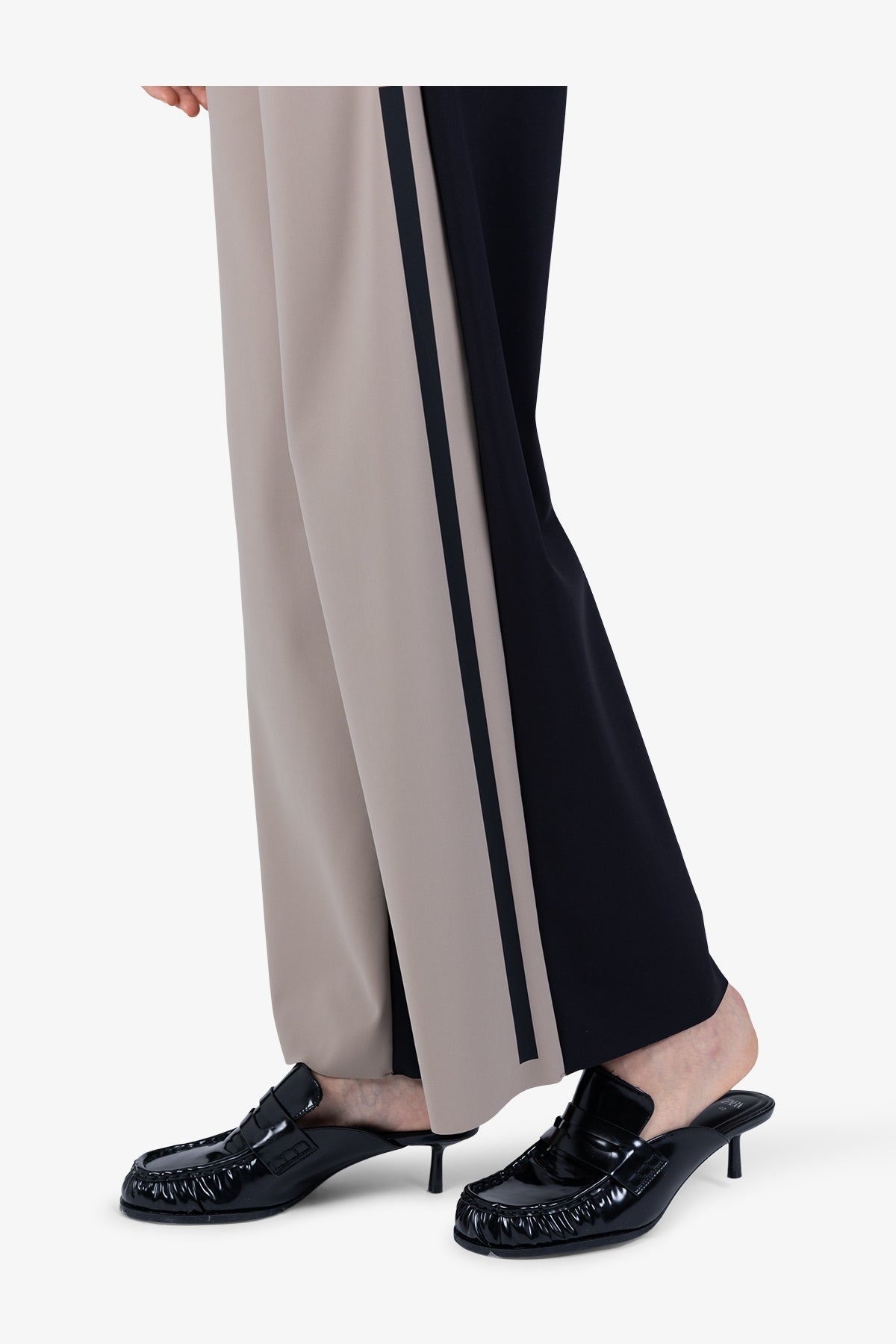 Trousers in Sporty Jersey Fabric