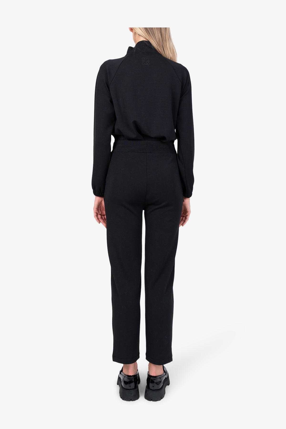 鬆緊腰休閒長褲