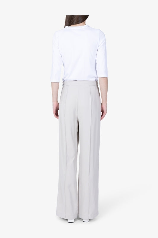 Casual Trousers with Piping